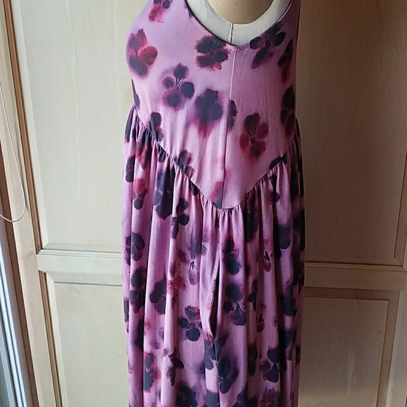 Asos airbrushed orchid print dress - Picture 3 of 6